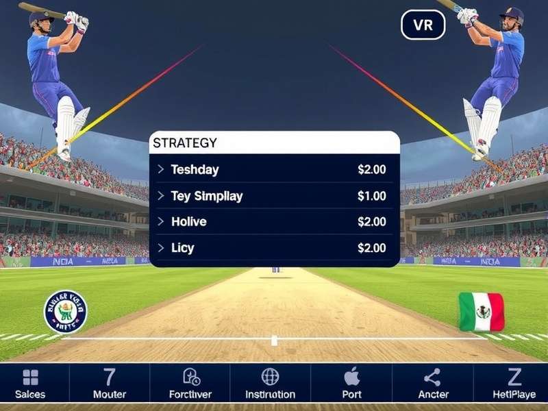 India Cricket VR Superstar gameplay screenshot